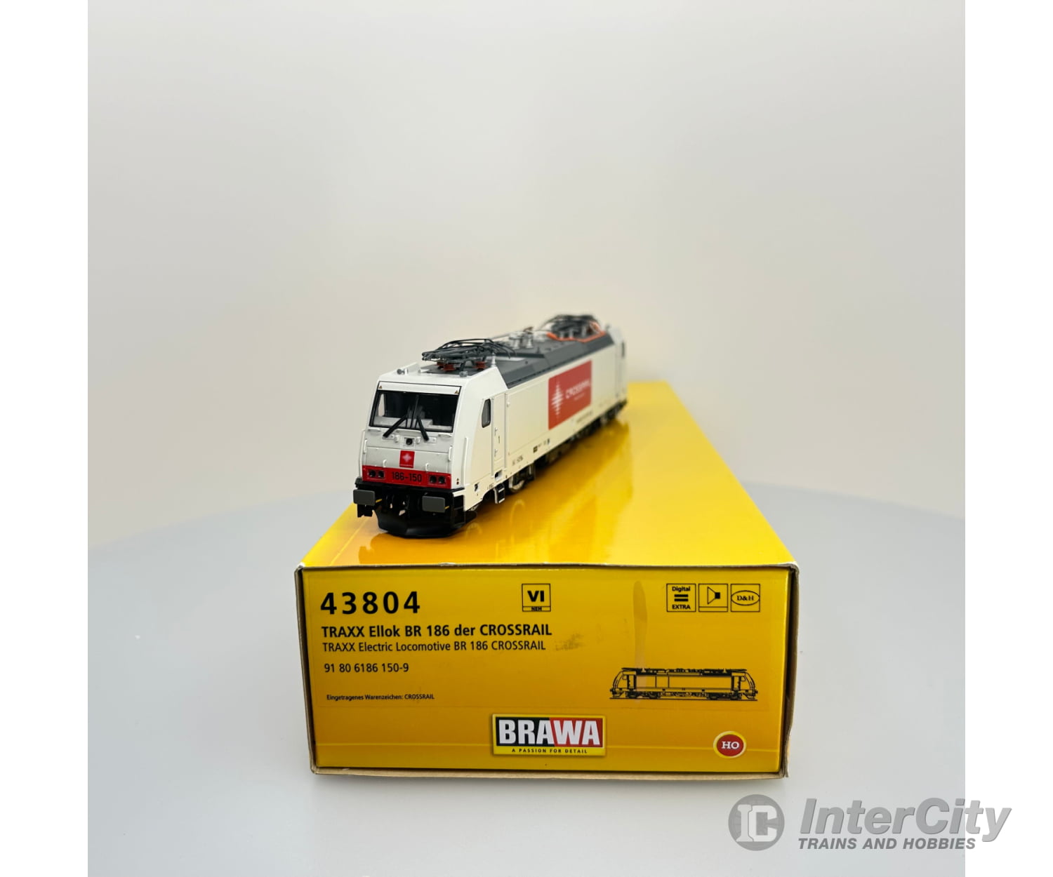 Brawa 43804 Ho Traxx Ellok Br 186 Crossrail European Locomotives