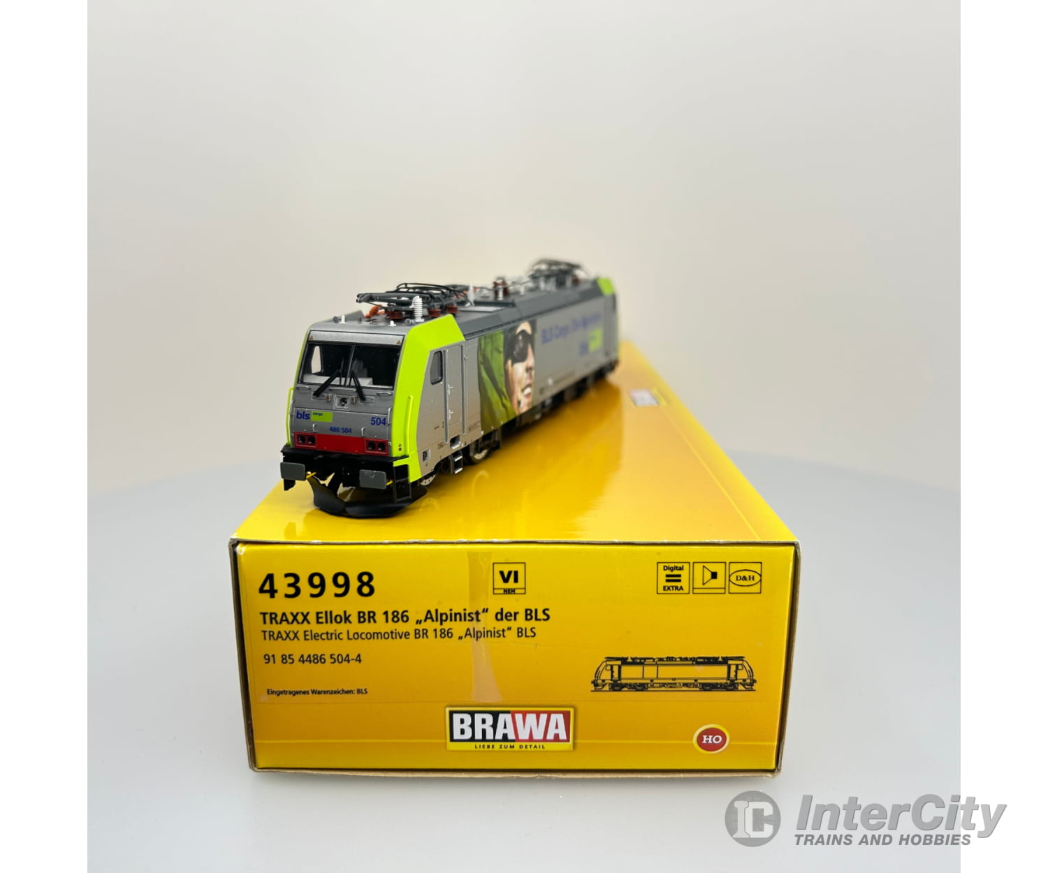 Brawa 43998 Ho Traxx Electric Locomotive Br 186 Alpinist Bls European Locomotives