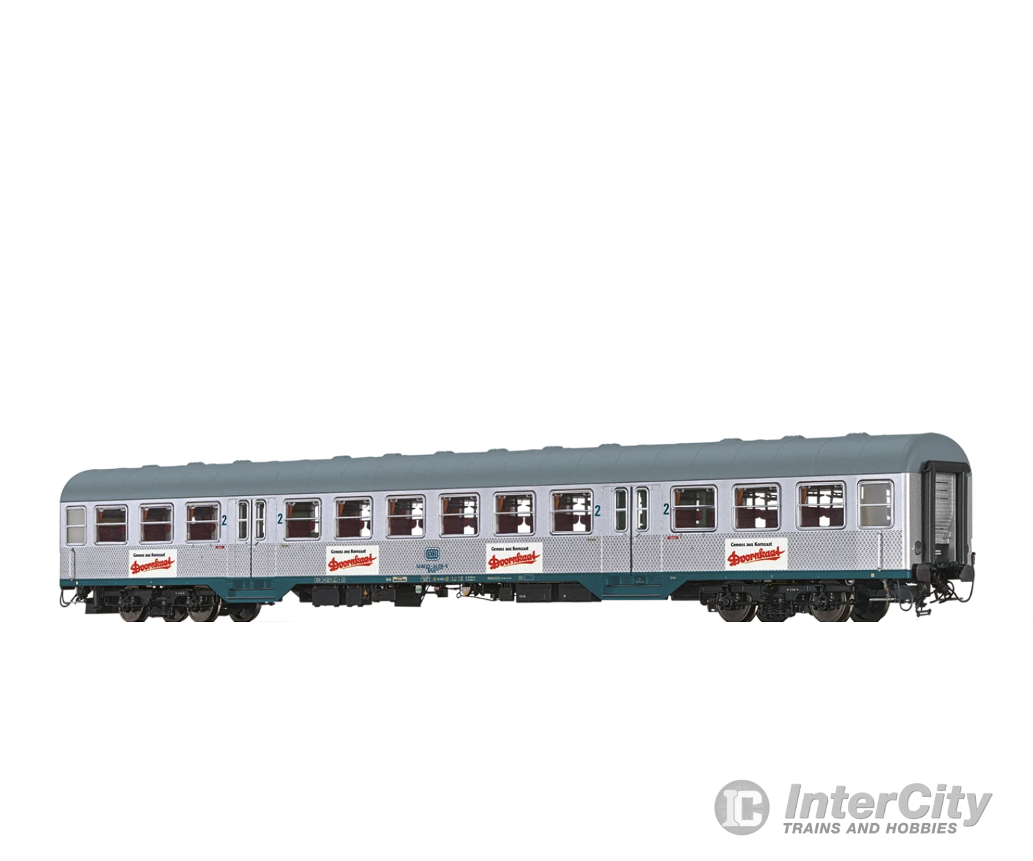 Brawa 46665 Ho Passenger Coach Brnzb724 ’Doornkaat’ Db (Dc Led Lighting) European Cars