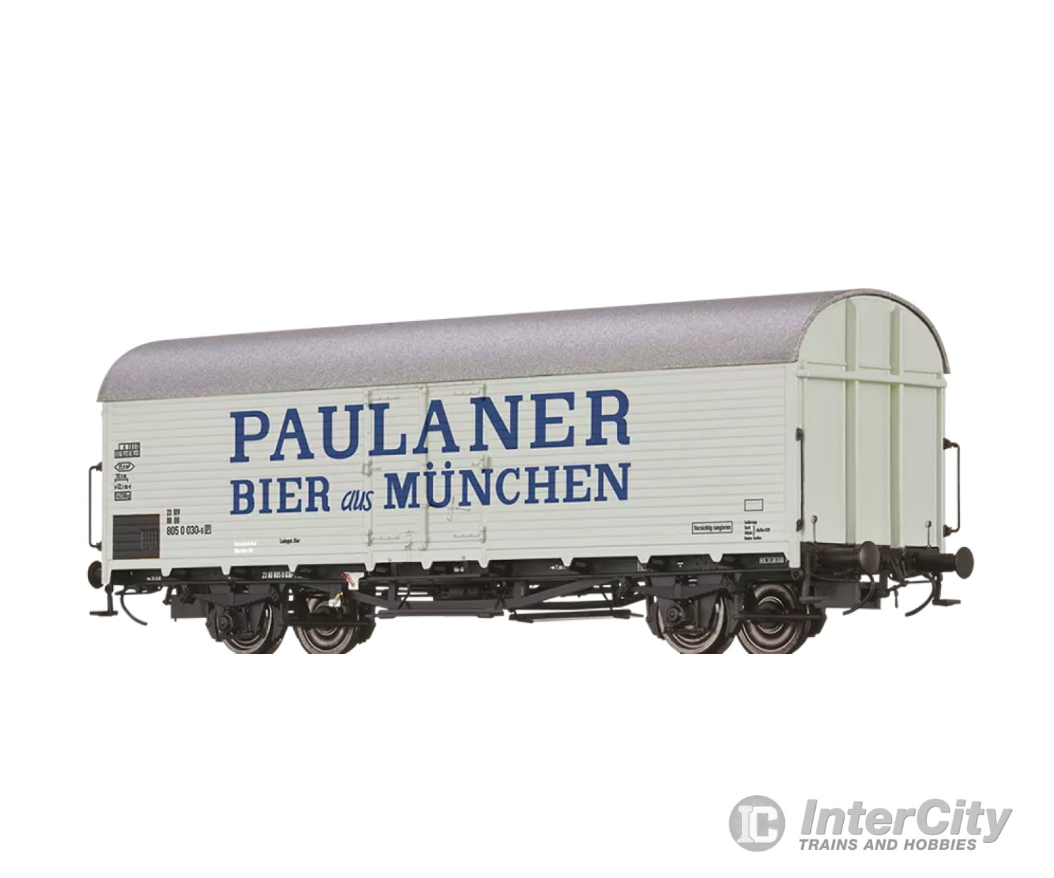 Brawa 47623 Ho Refrigerator Car Ibdlps383 ’Paulaner’ Db European Freight Cars