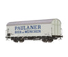 Brawa 47623 Ho Refrigerator Car Ibdlps383 ’Paulaner’ Db European Freight Cars