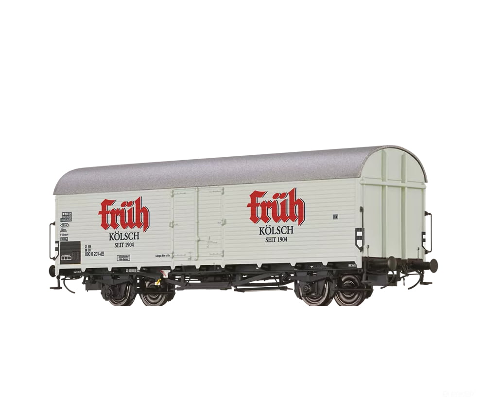 Brawa 47630 Ho Refrigerator Car Ibdlps383 ’Früh Kölsch’ Db European Freight Cars
