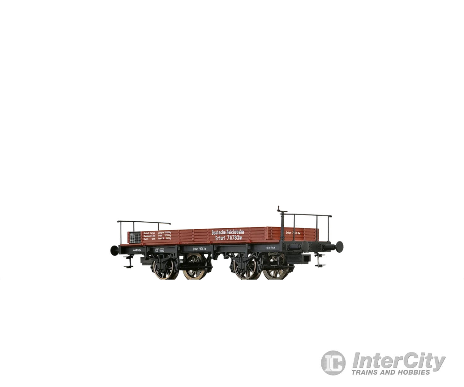 Brawa 47736 Ho Flat Car Xw Drg European Freight Cars