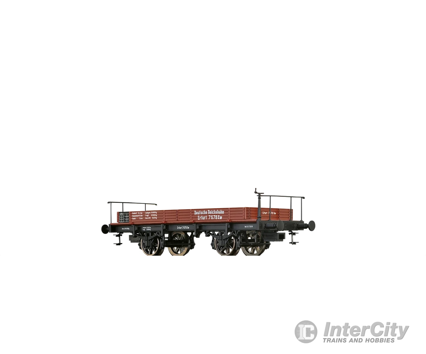 Brawa 47736 Ho Flat Car Xw Drg European Freight Cars