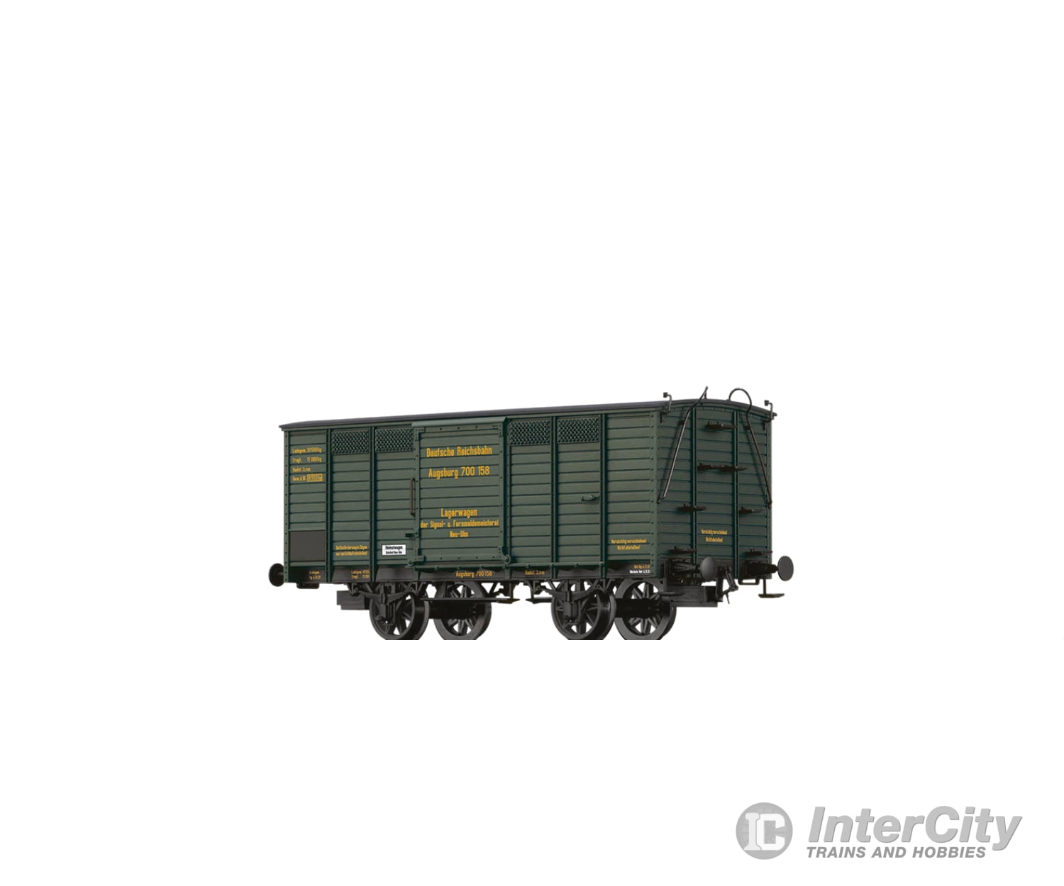 Brawa 48052 Ho Covered Freight Car G ’Lagerwagen’ Drg European Cars