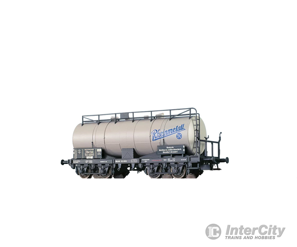 Brawa 48512 Ho Tank Car Zz [P] Ba Krupp Drg Era Ii ’Rheinmetall’ European Freight Cars