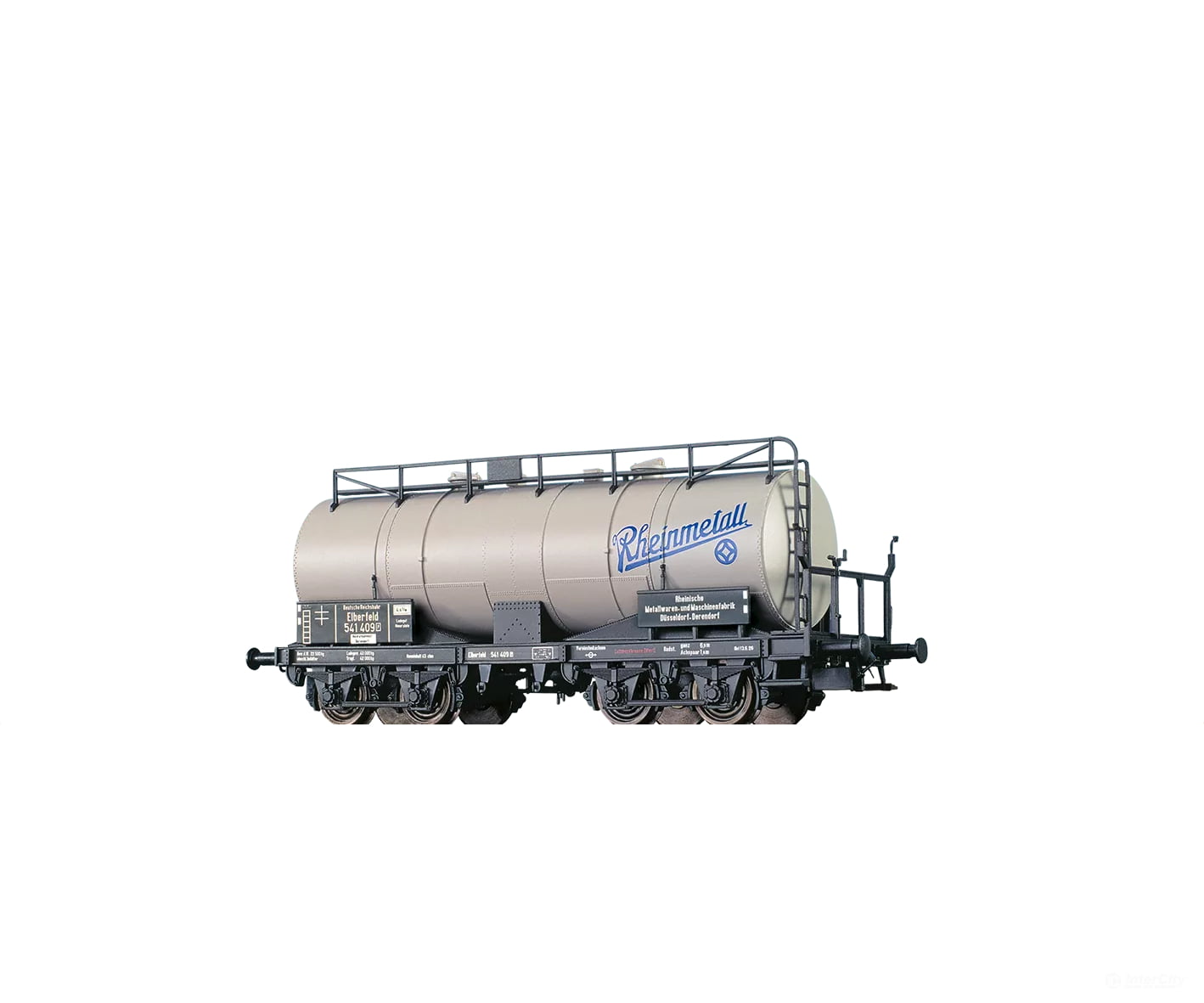 Brawa 48512 Ho Tank Car Zz [P] Ba Krupp Drg Era Ii ’Rheinmetall’ European Freight Cars