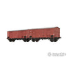 Brawa 48572 Ho Covered Peak Roof Cars Fc Fs Set Of 2 European Freight