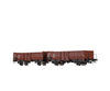 Brawa 48639 Ho Open Freight Cars Omm52 Db Set Of 2 European