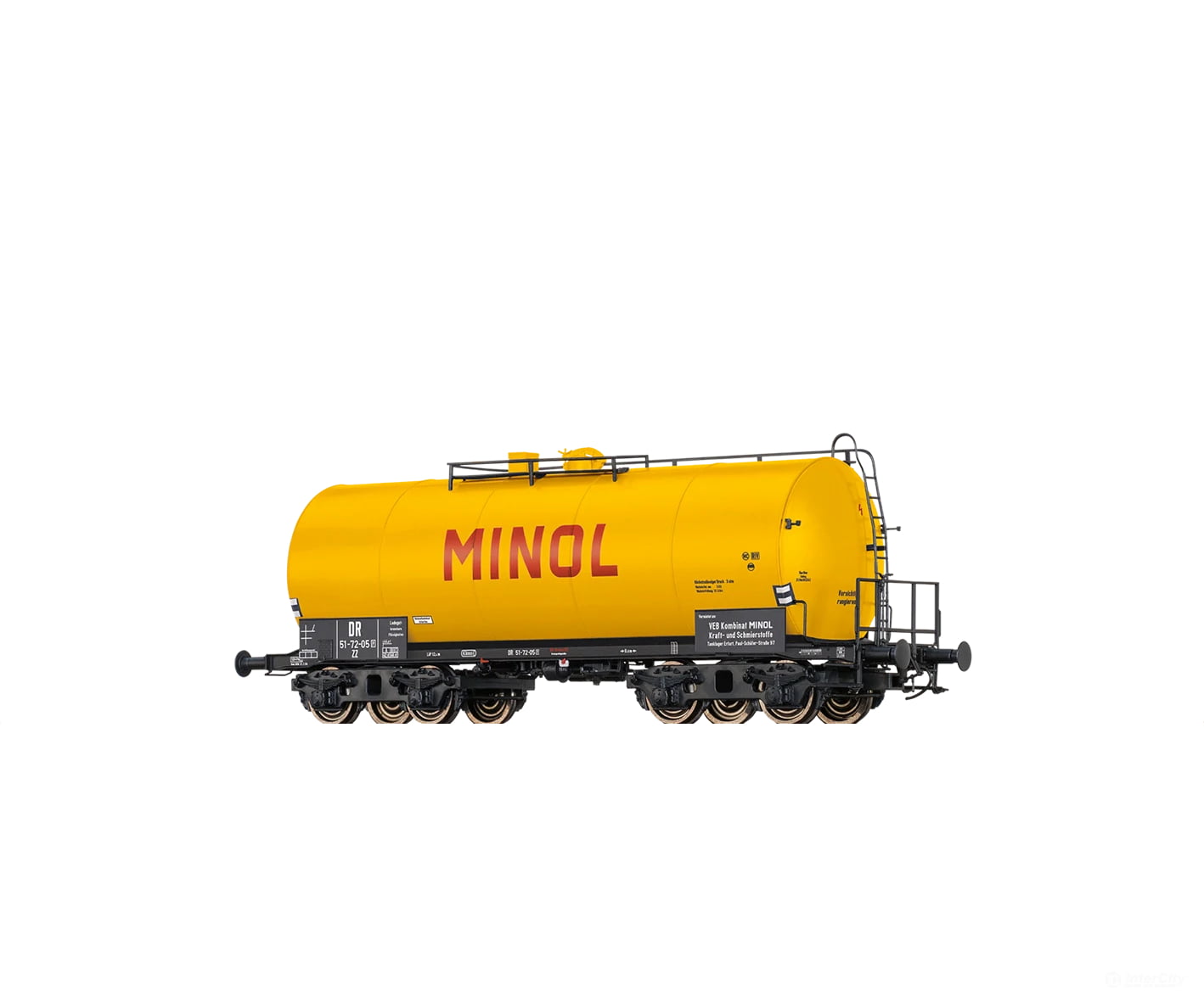 Brawa 49629 Ho Tank Car Uerdingen Zz ’Minol’ Dr European Freight Cars