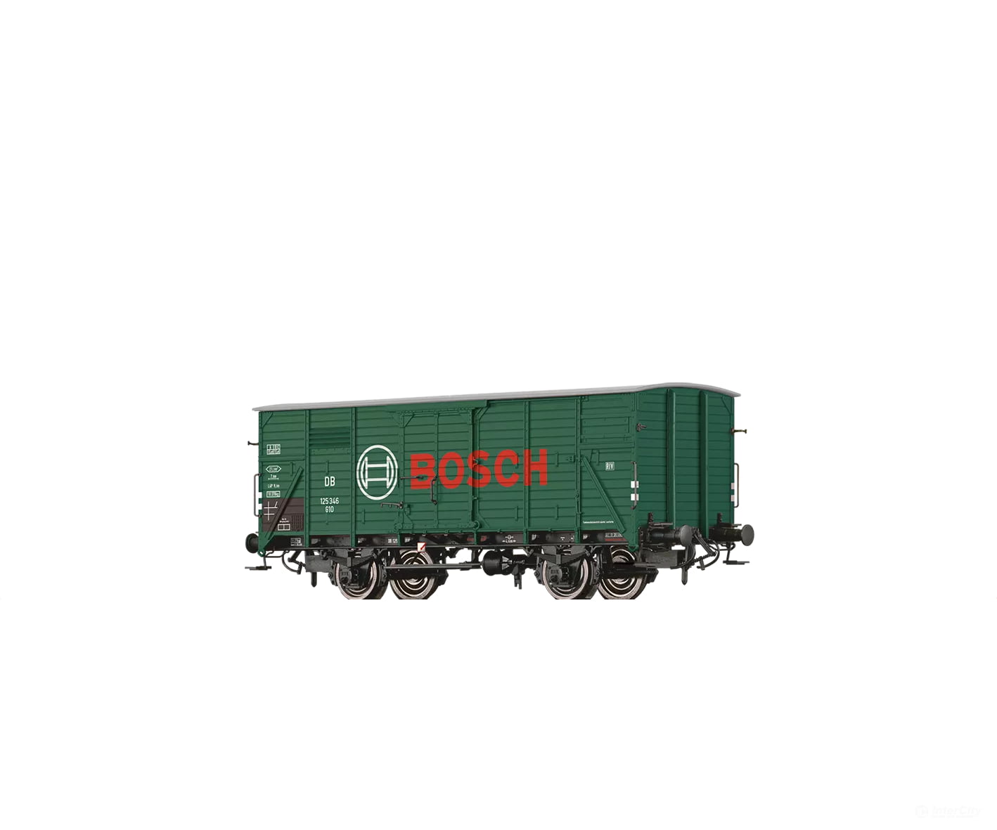 Brawa 49892 Ho Covered Freight Car G10 ’Bosch’ European Cars