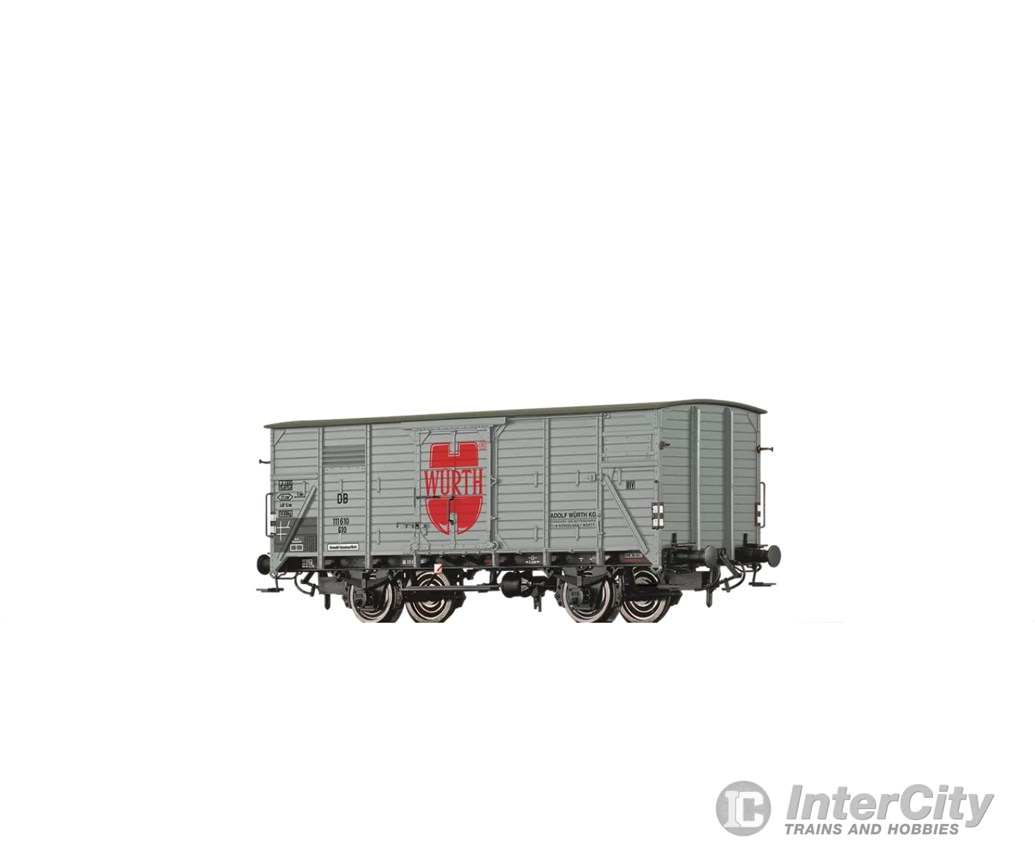 Brawa 49895 Ho Covered Freight Car G10 ’Wurth’ European Cars