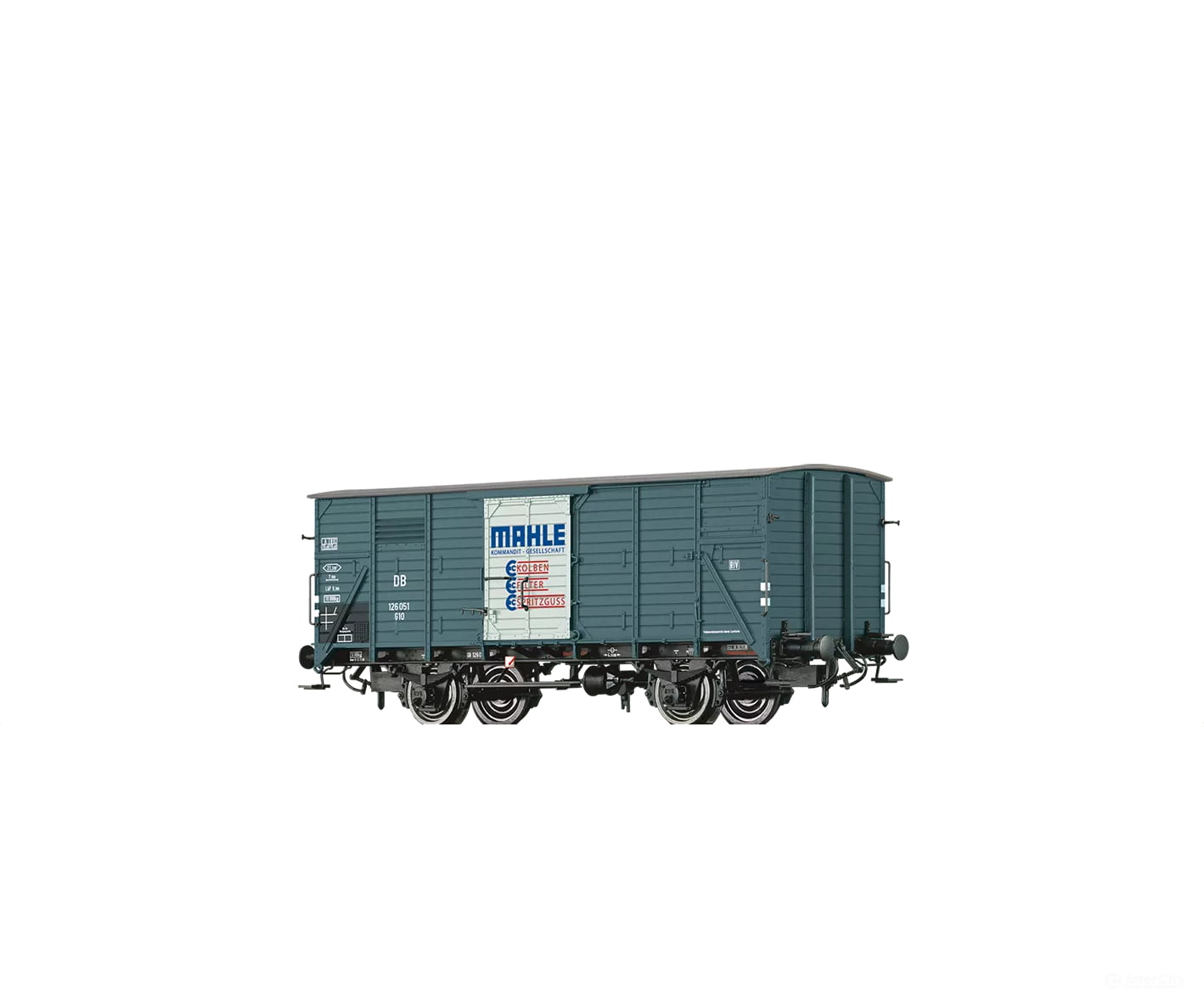 Brawa 49896 Ho Covered Freight Car G10 ’Mahle’ European Cars