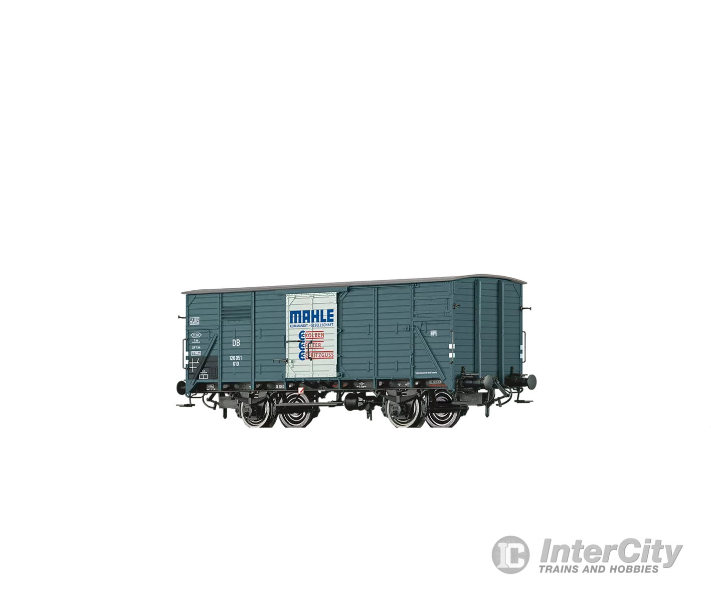 Brawa 49896 Ho Covered Freight Car G10 ’Mahle’ European Cars