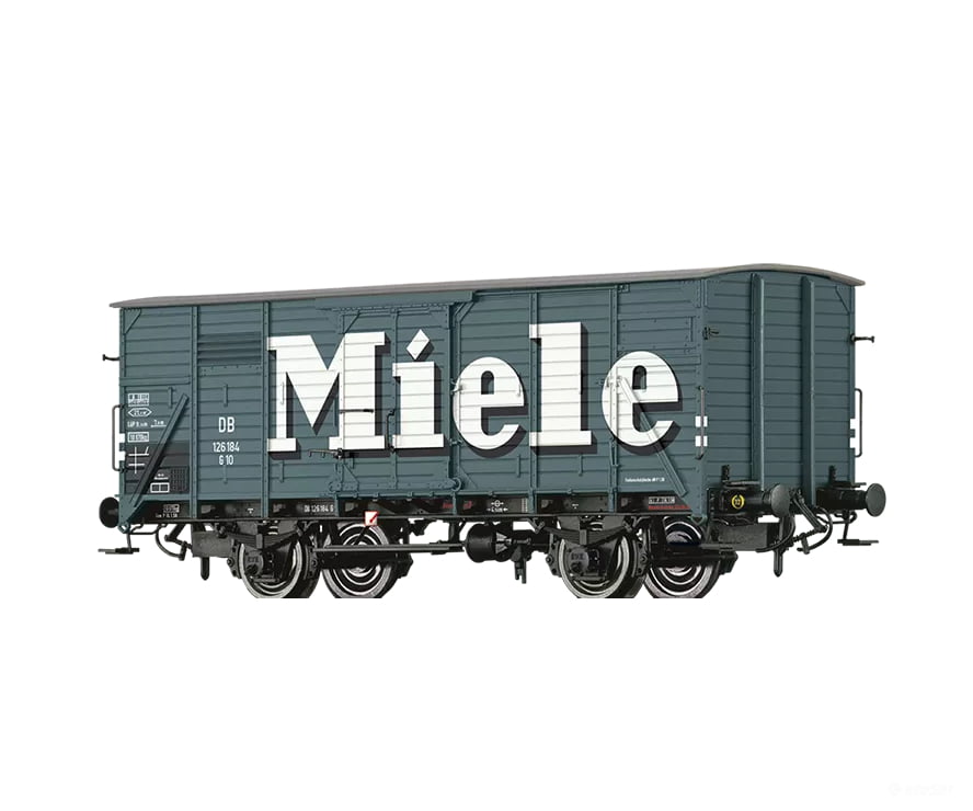 Brawa 49898 Ho Covered Freight Car G10 ’Miele’ Db European Cars