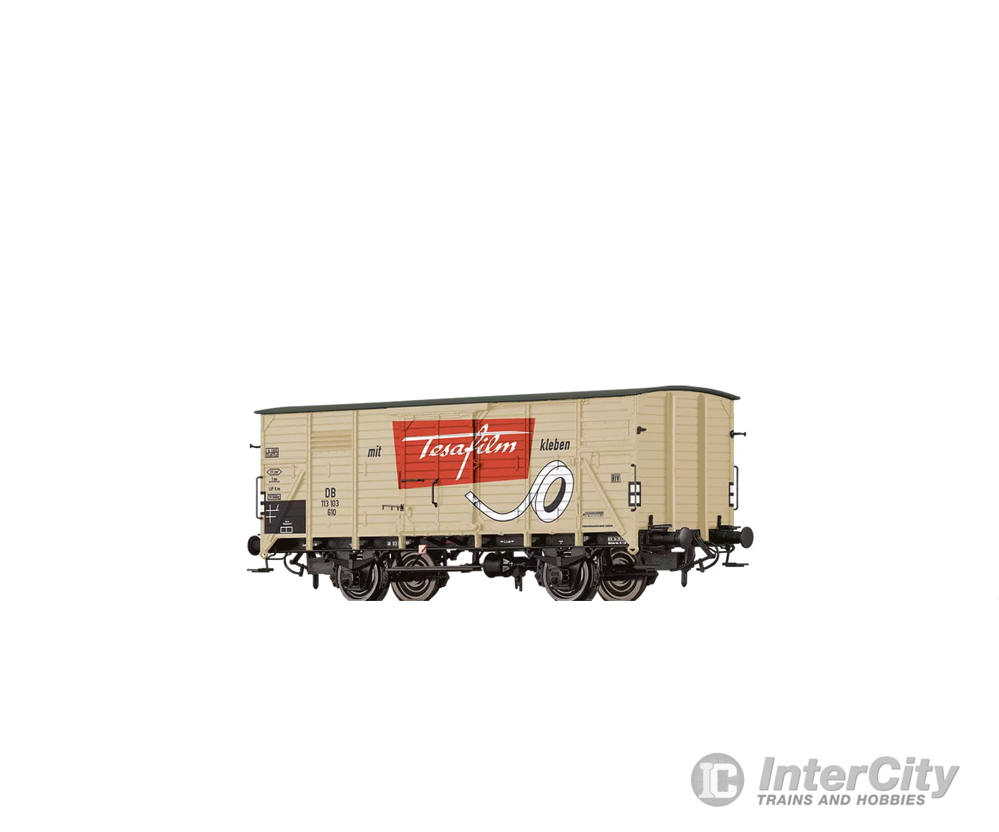 Brawa 49899 Ho Covered Freight Car G10 ’Tesa’ European Cars
