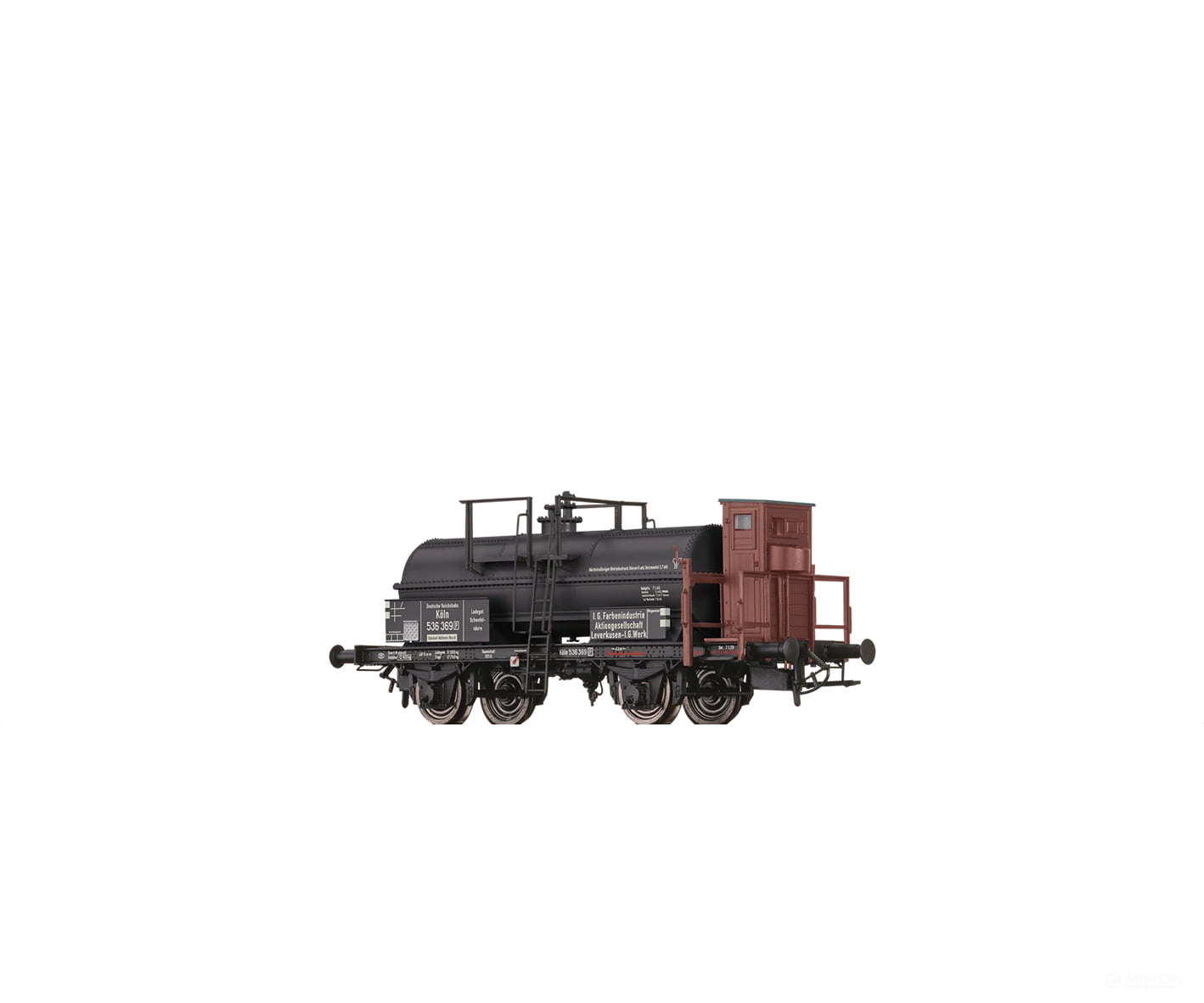 Brawa 50080 Ho Tank Car 2-Axle Z [P] ’I.g. Farbenindustrie’ Drg European Freight Cars