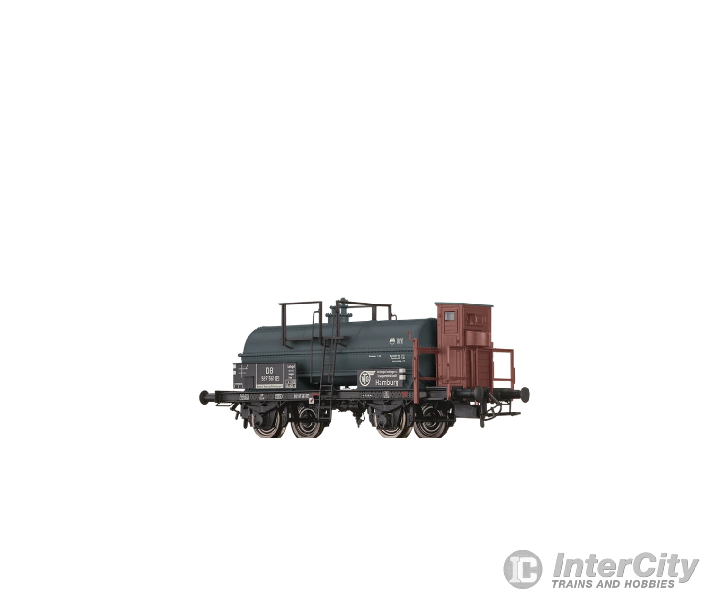 Brawa 50081 Ho Tank Car 2-Axle Z [P] ’Vtg’ Db European Freight Cars