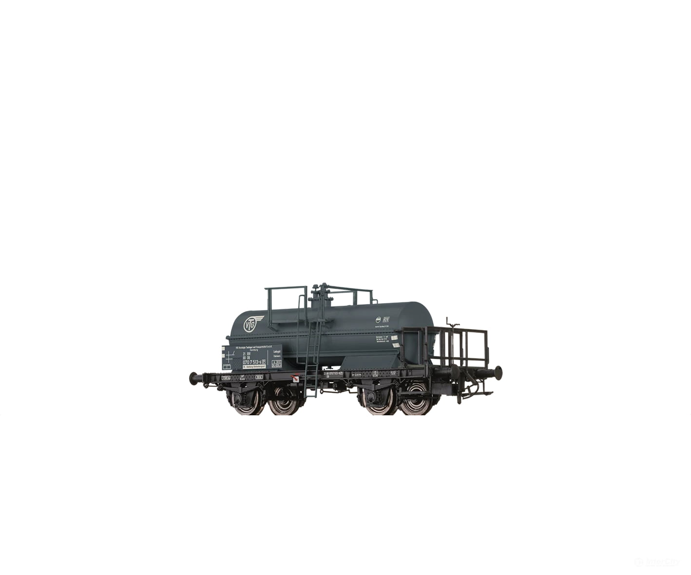 Brawa 50083 Ho Tank Car 2-Axle Z [P] ’Vtg’ Db European Freight Cars
