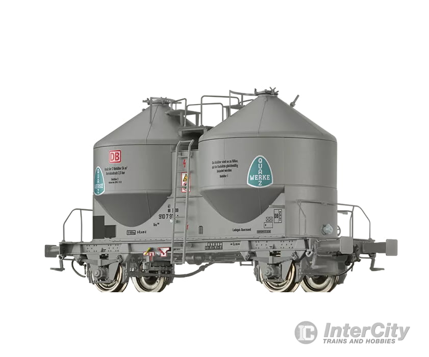 Brawa 50575 Ho Container Car Ucs909 ’Quarzwerke’ Db Ag European Freight Cars