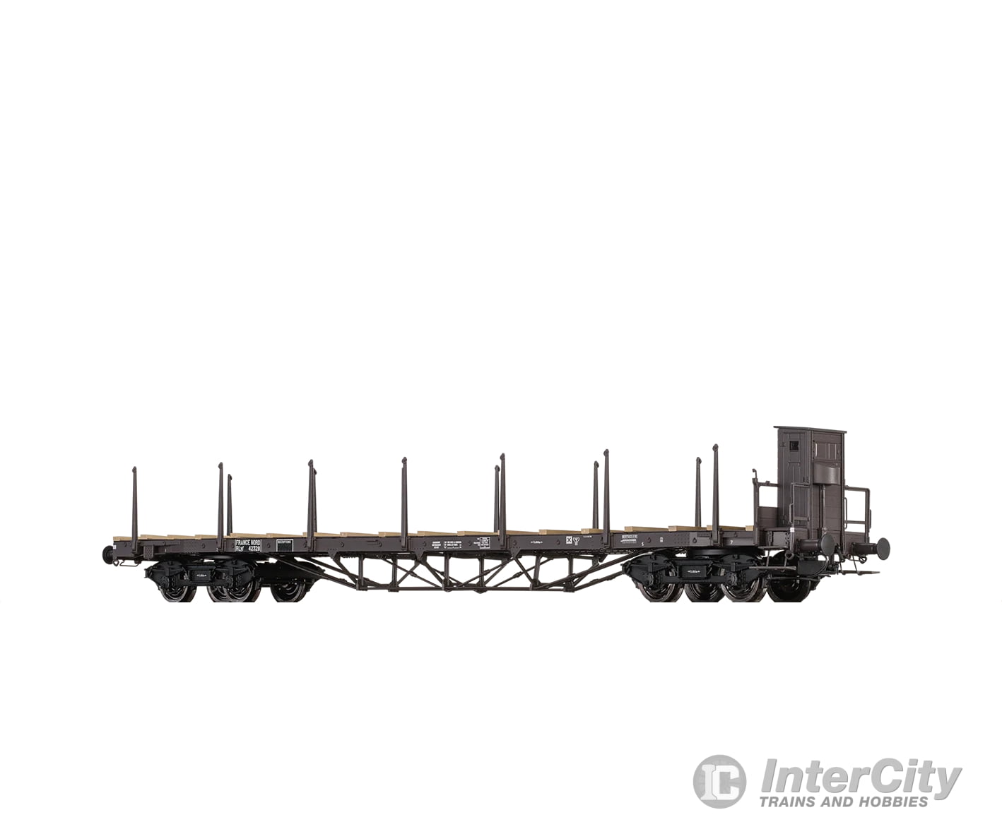 Brawa 50657 HO Heavy Duty Freight Car Rlyf Nord European Freight Cars