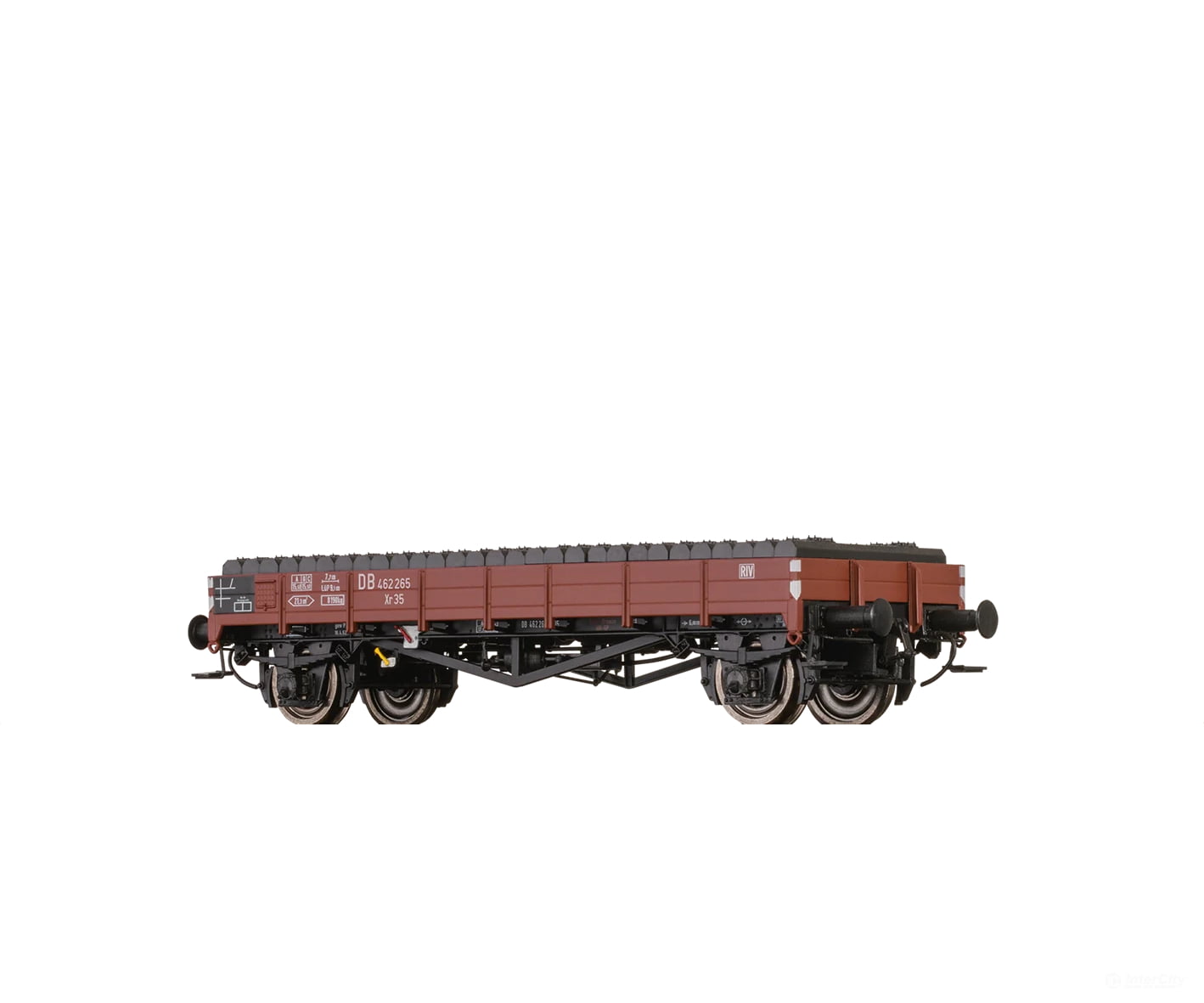 Brawa 50887 Ho Flat Car Xr35 Db With Load ’Railway Sleeper’ European Freight Cars