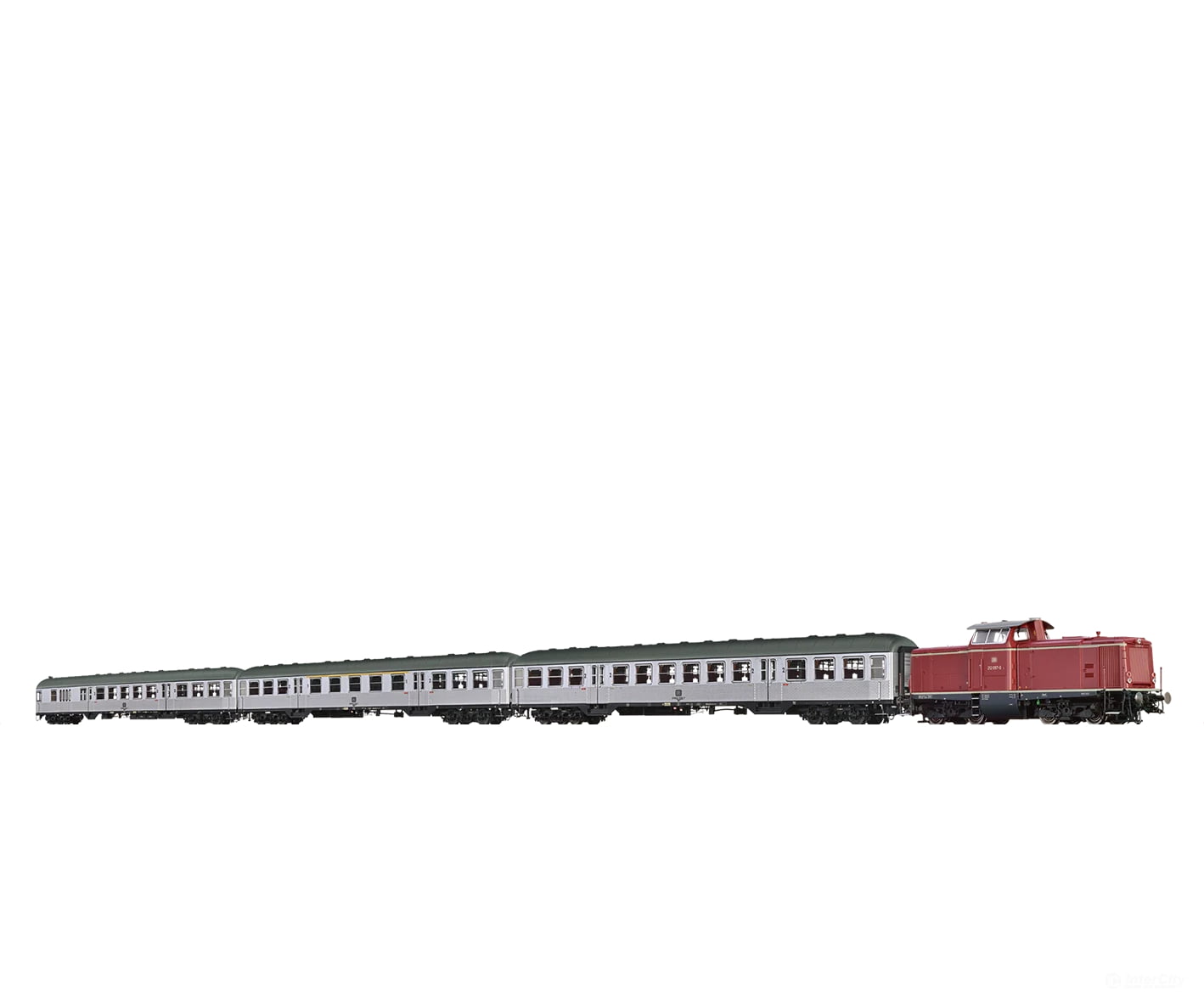 Brawa 50898 Ho Train Set N 2570 Db Set Of 4 (Dcc/Sound) European Freight Cars