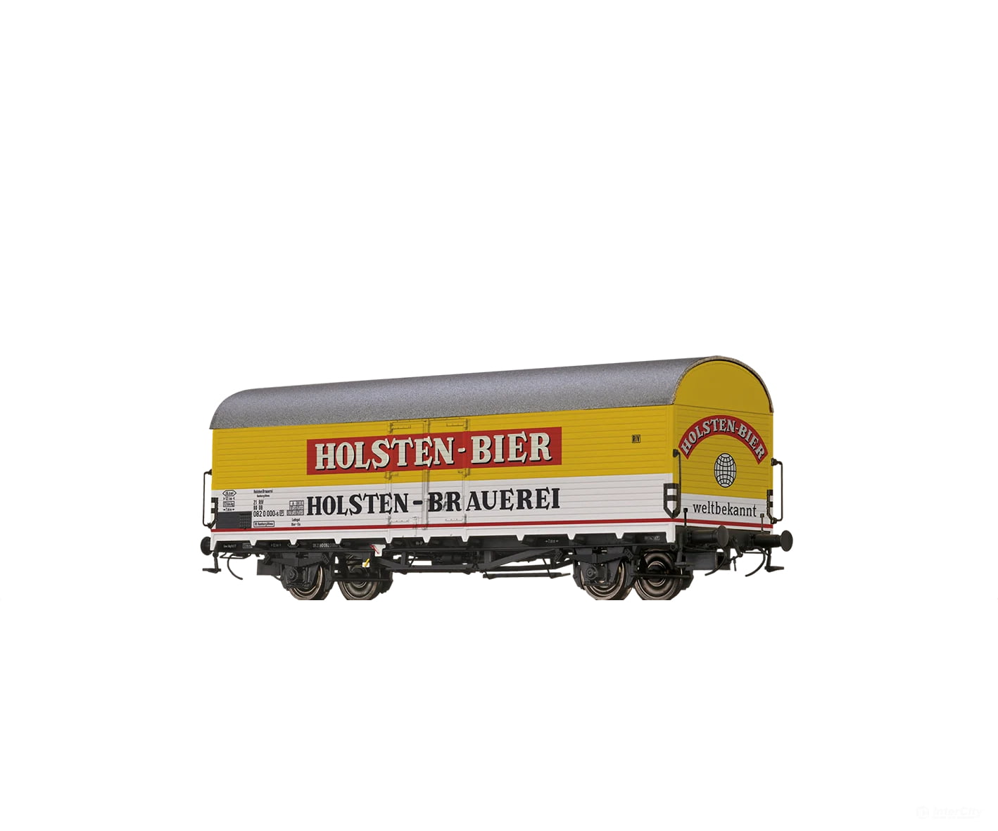 Brawa 50948 Ho Refrigerator Car Ibdlps383 ’Holsten-Edel’ Db European Freight Cars