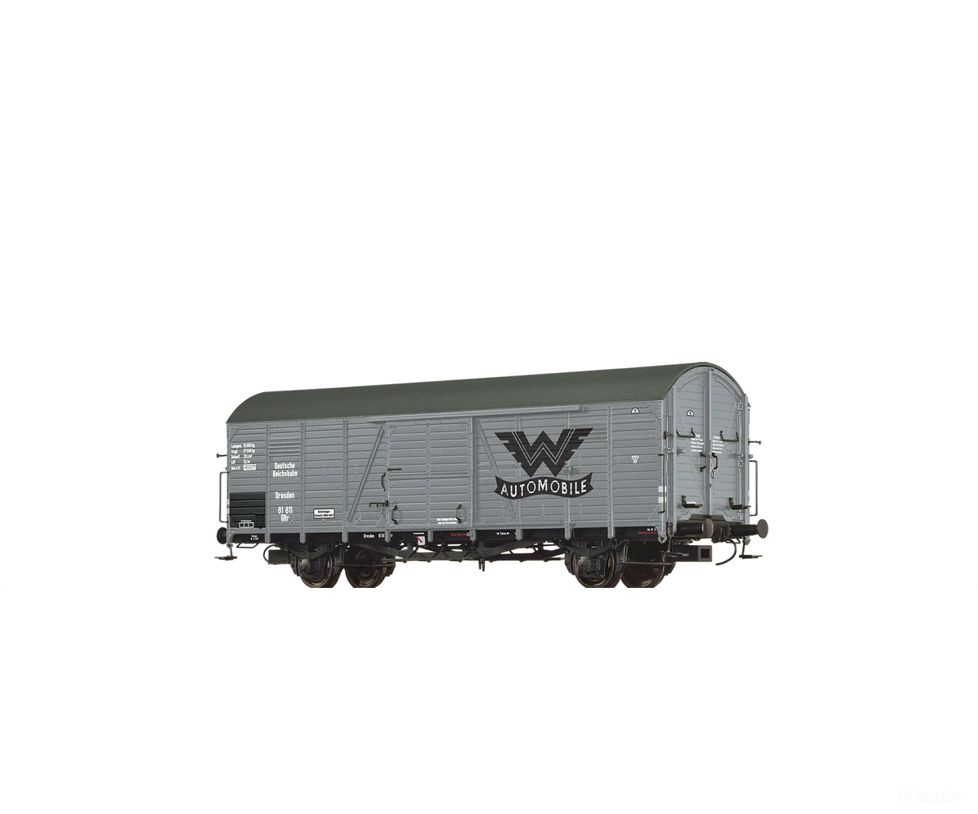 Brawa 50967 Ho Covered Freight Car Gltr ’Wanderer’ Drg European Cars