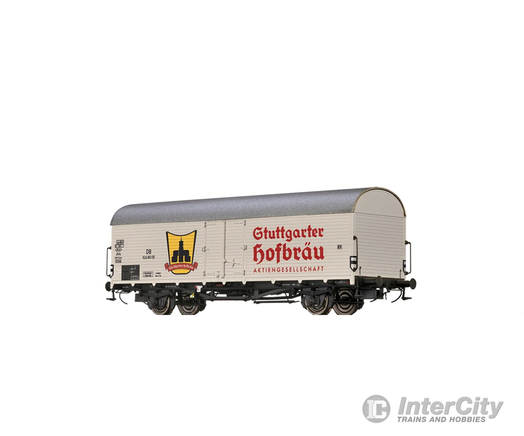 Brawa 50971 Ho Refrigerator Car Tnfhs38 ’Stuttgarter Hofbräu’ Db European Freight Cars