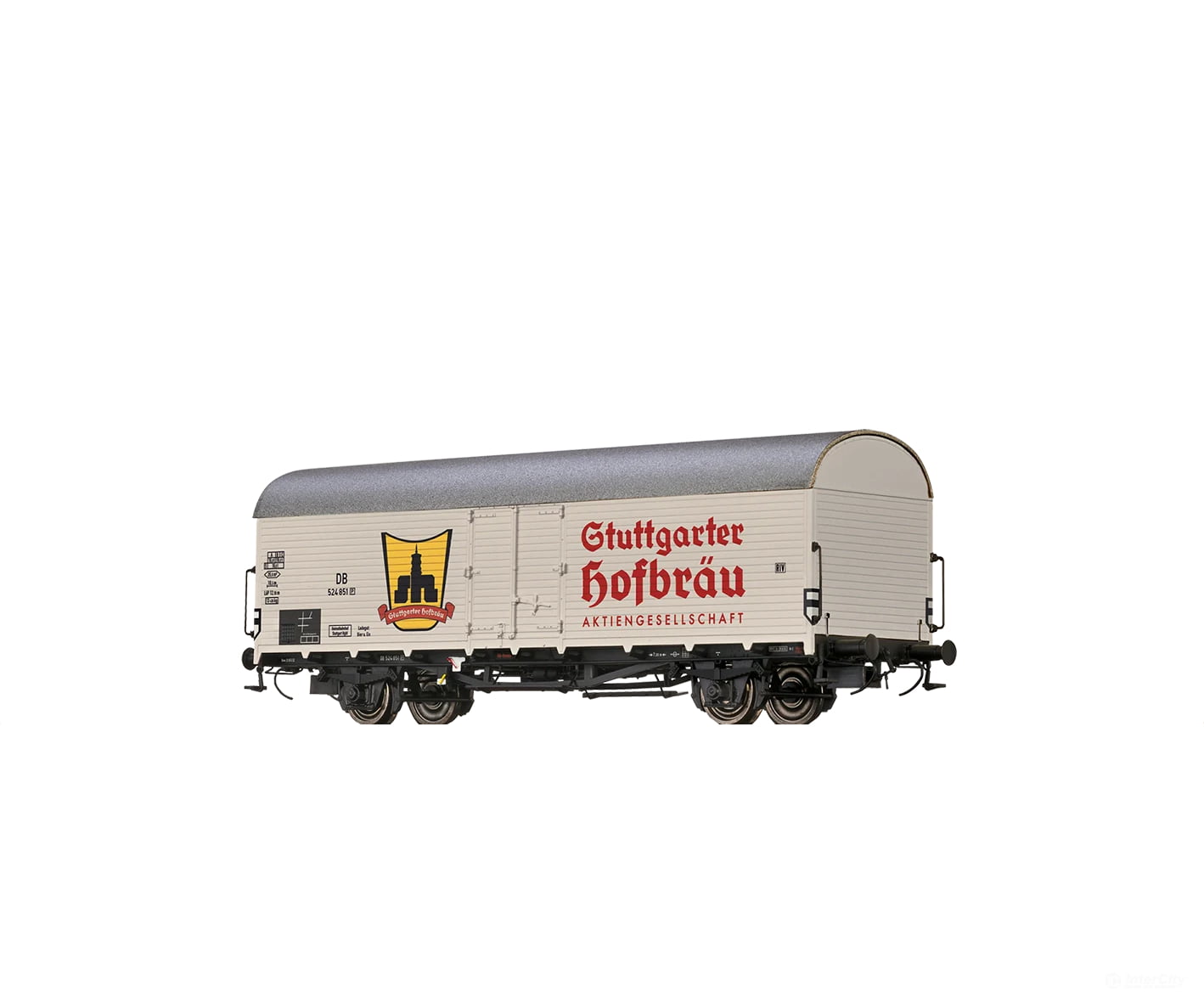 Brawa 50971 Ho Refrigerator Car Tnfhs38 ’Stuttgarter Hofbräu’ Db European Freight Cars