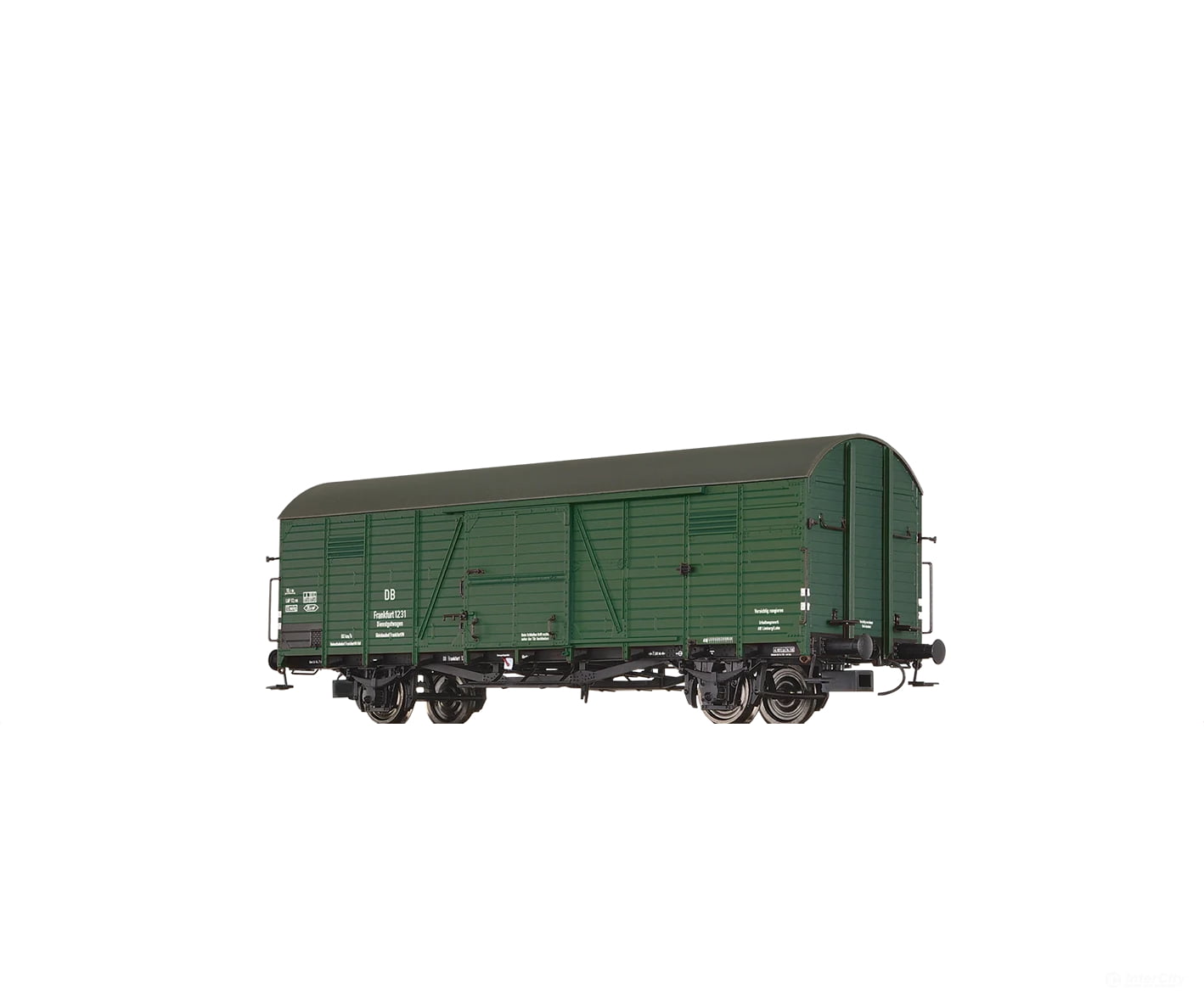 Brawa 50975 Ho Covered Freight Car Glr22 ’Dienstgutwagen’ Db European Cars
