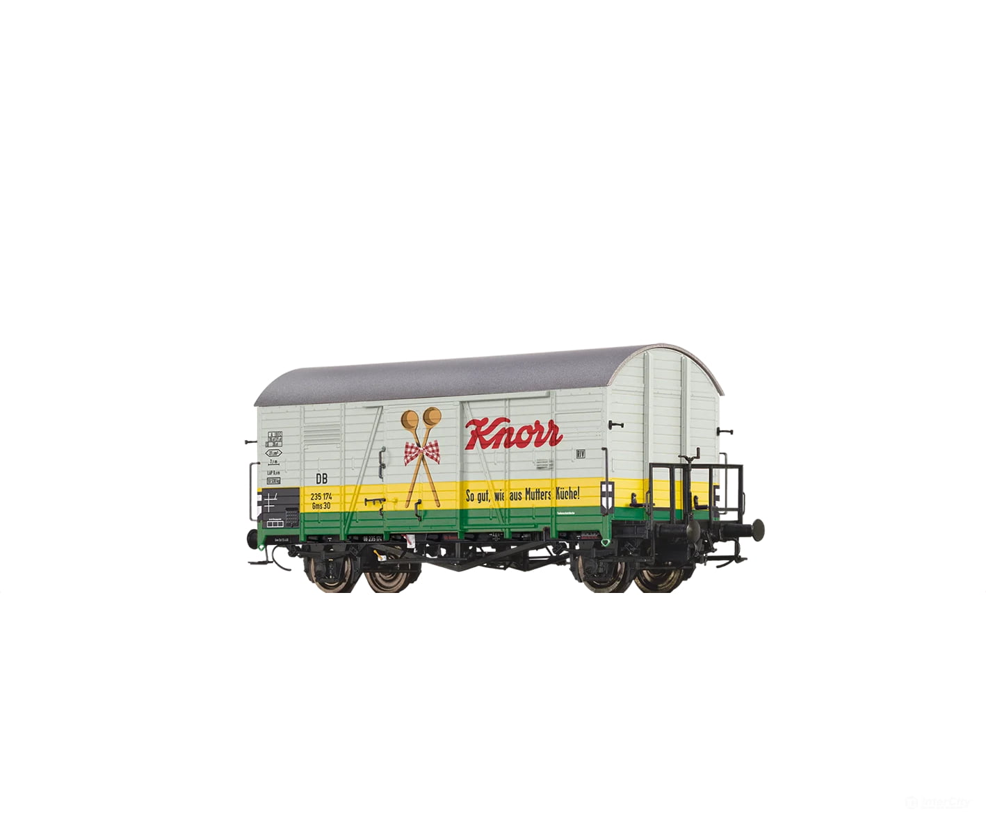Brawa 51135 Ho Covered Freight Car Gms30 ’Knorr’ Db European Cars