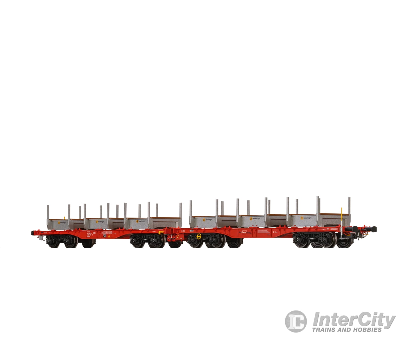 Brawa 51141 Ho Flat Car Sggrrs Öbb European Freight Cars