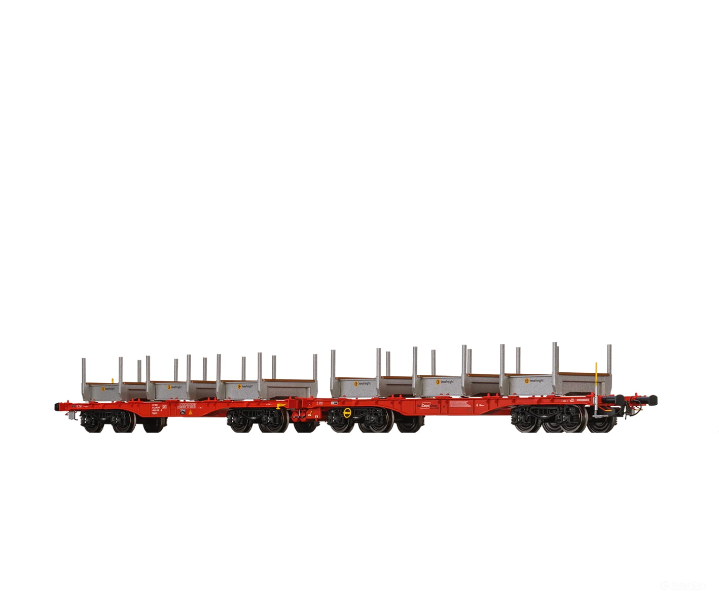 Brawa 51141 Ho Flat Car Sggrrs Öbb European Freight Cars