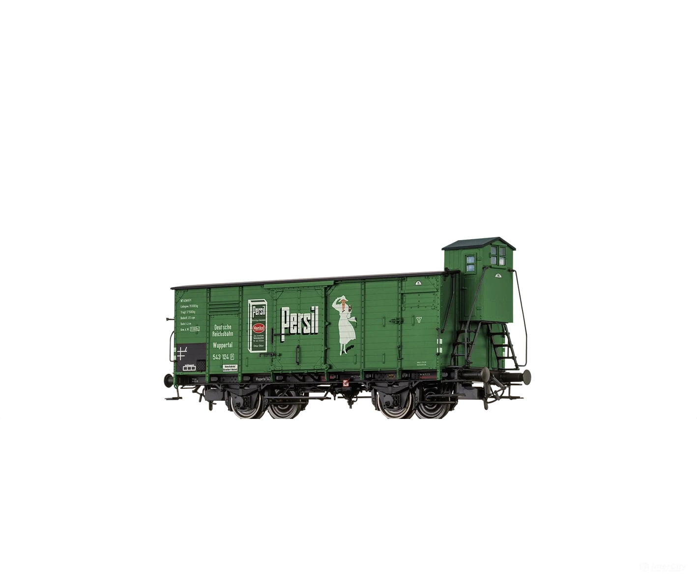 Brawa 51148 HO Covered Freight Car G10 ’Persil’ DRG - European Freight Cars