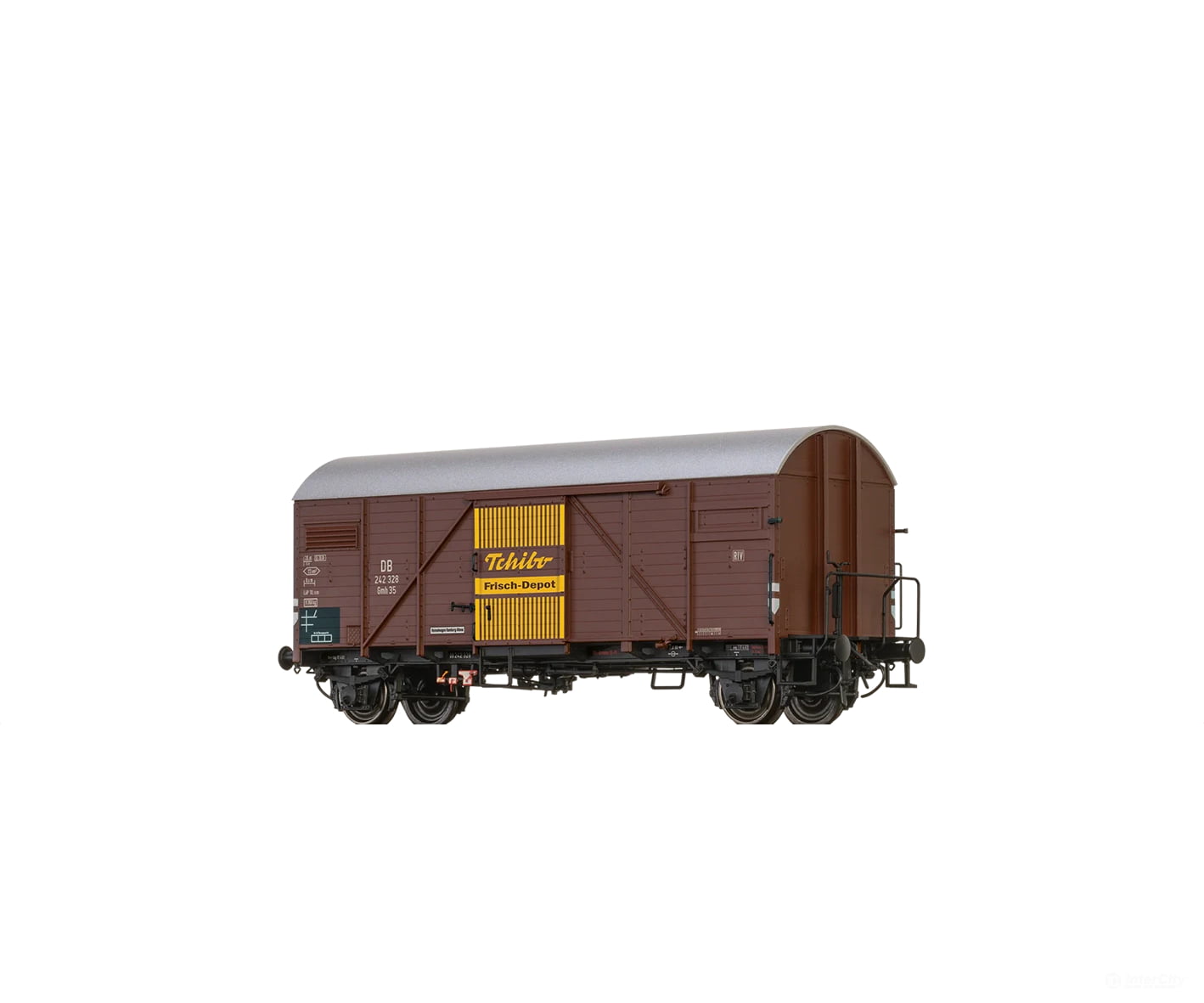 Brawa 51186 Ho Covered Freight Car Gmh35 ’Tchibo’ Db European Cars