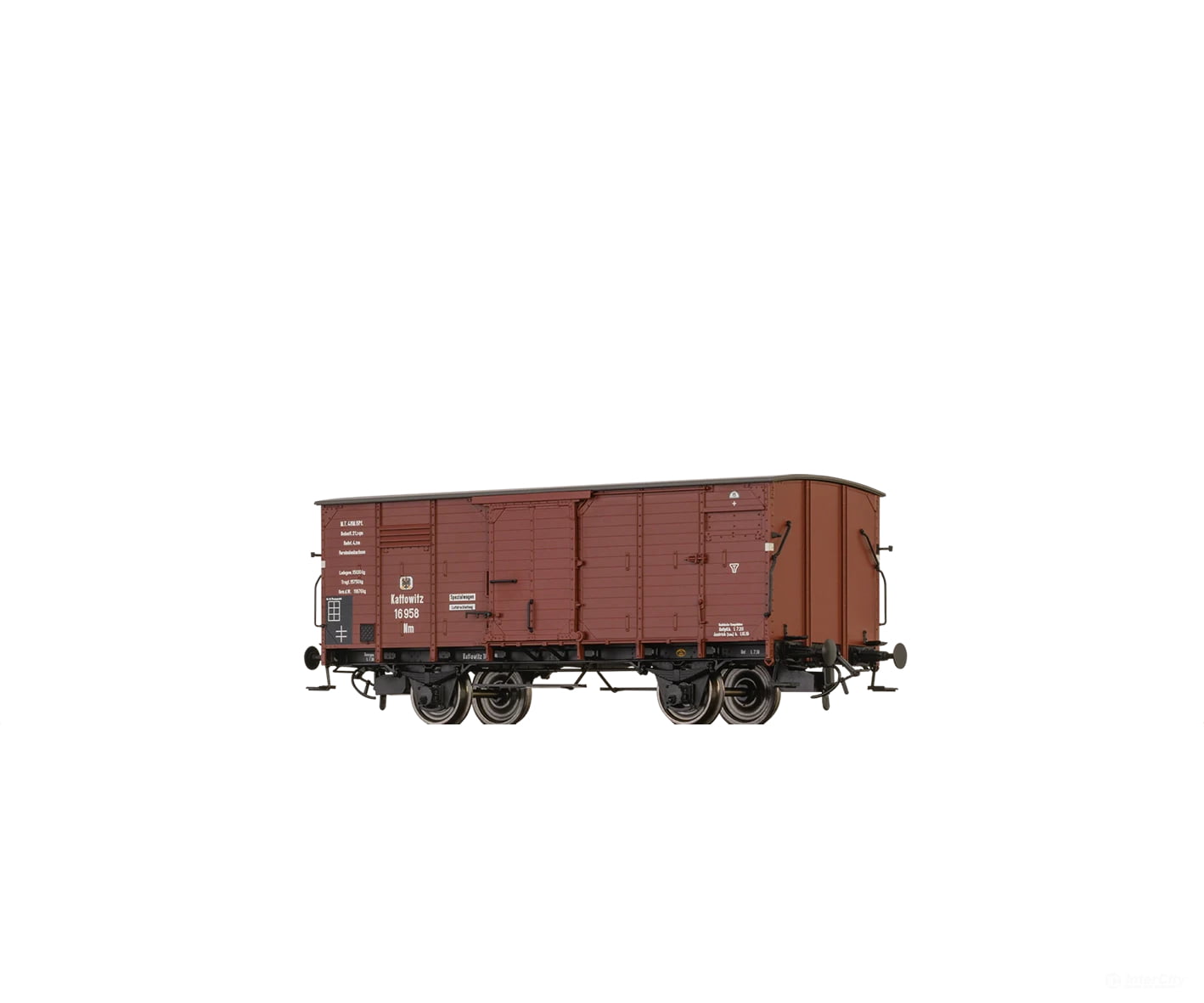 Brawa 51242 Ho Covered Freight Car Nm K.p.e.v. European Cars