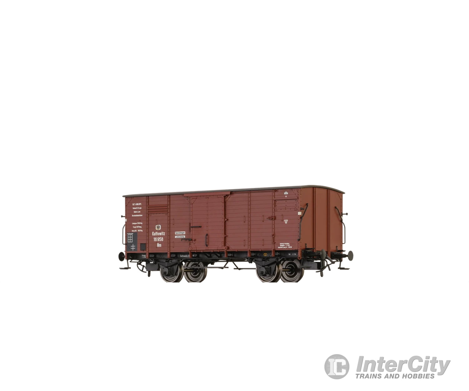 Brawa 51242 Ho Covered Freight Car Nm K.p.e.v. European Cars