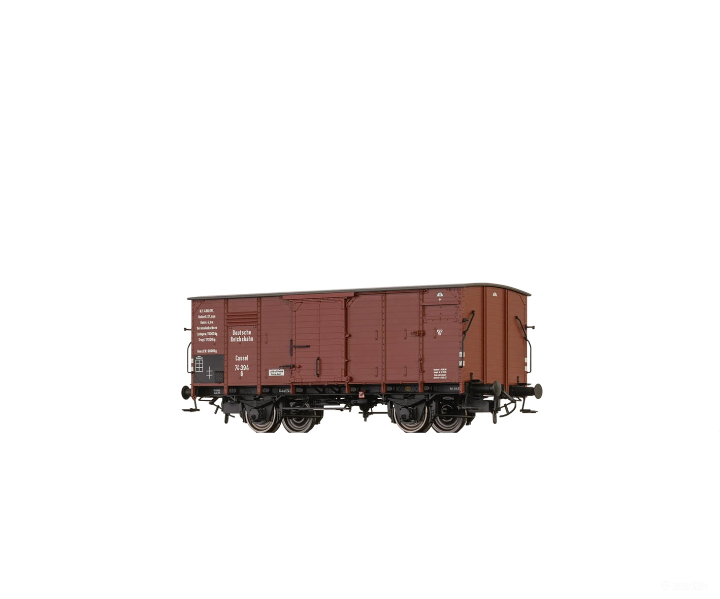 Brawa 51245 Ho Covered Freight Car G Drg European Cars