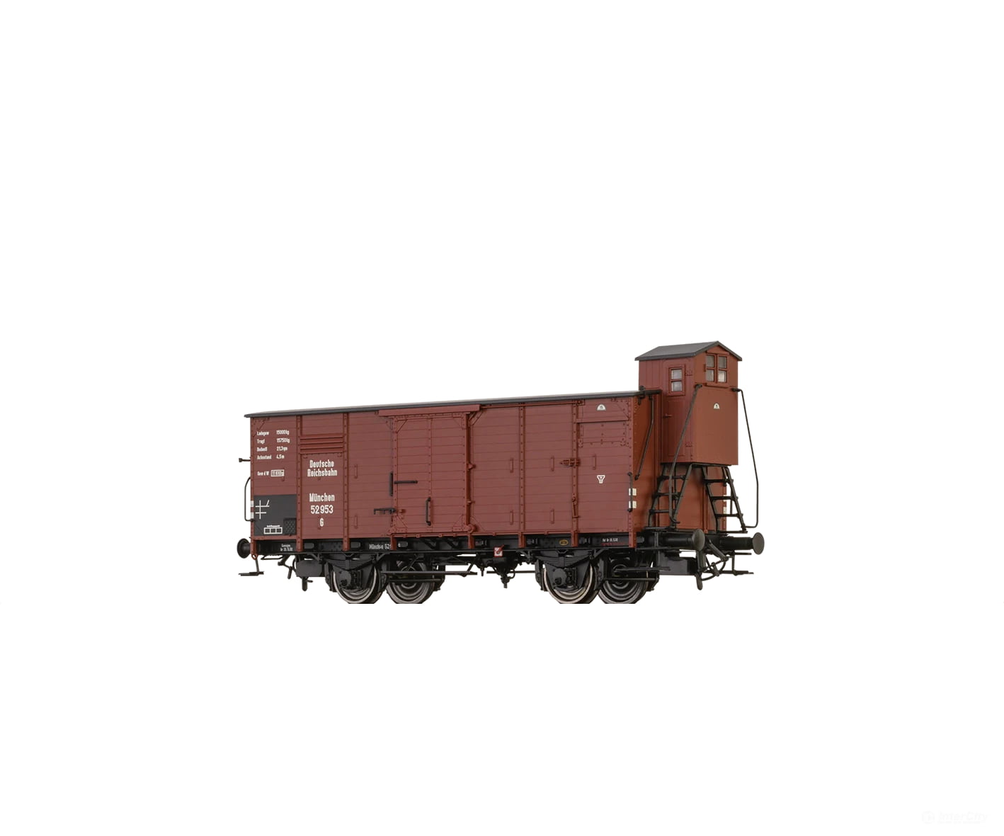 Brawa 51246 Ho Covered Freight Car G Drg European Cars