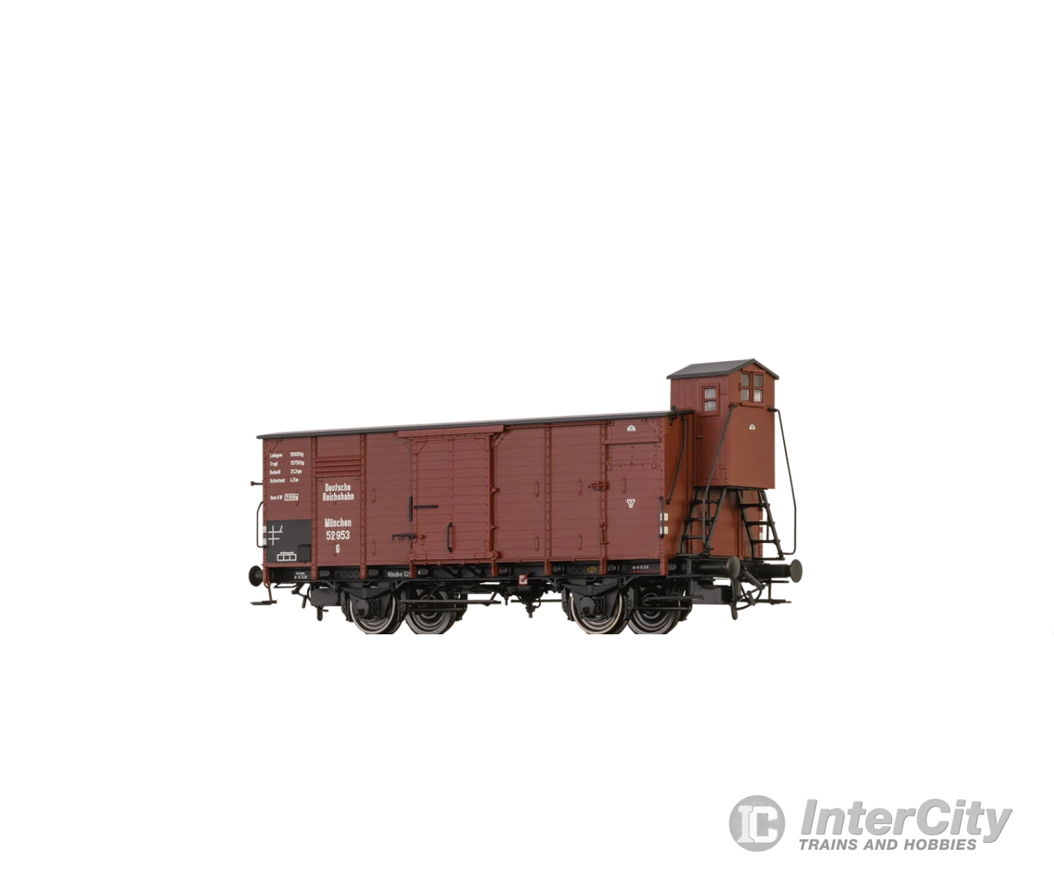 Brawa 51246 Ho Covered Freight Car G Drg European Cars