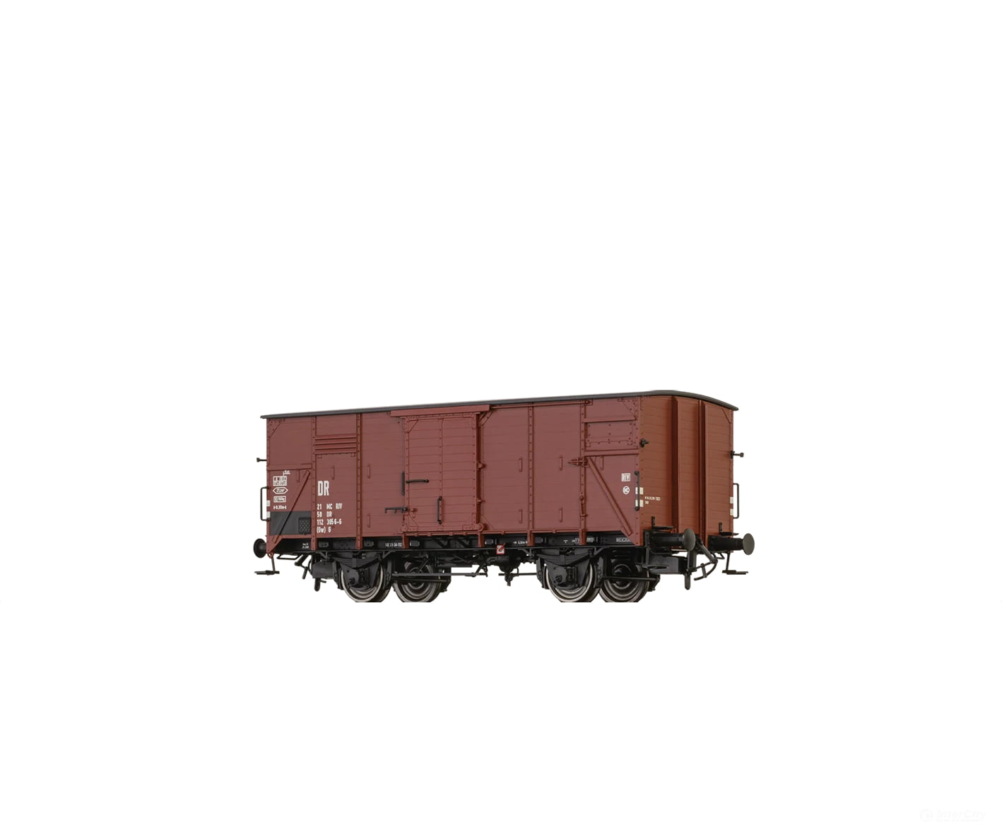 Brawa 51254 Ho Covered Freight Car (Gw) G Dr European Cars