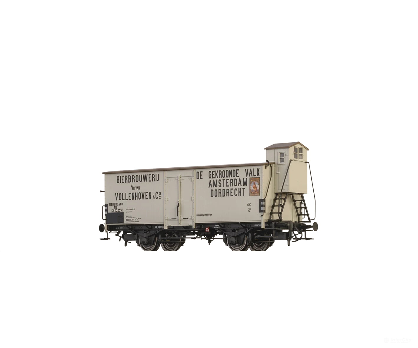 Brawa 51262 Ho Beer Car ’De Gekroonde Valk’ Ns European Freight Cars