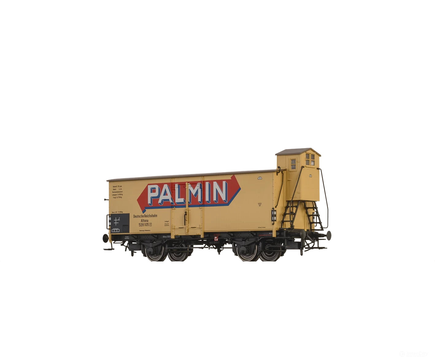 Brawa 51264 Ho Beer Car ’Palmin’ Drg European Freight Cars