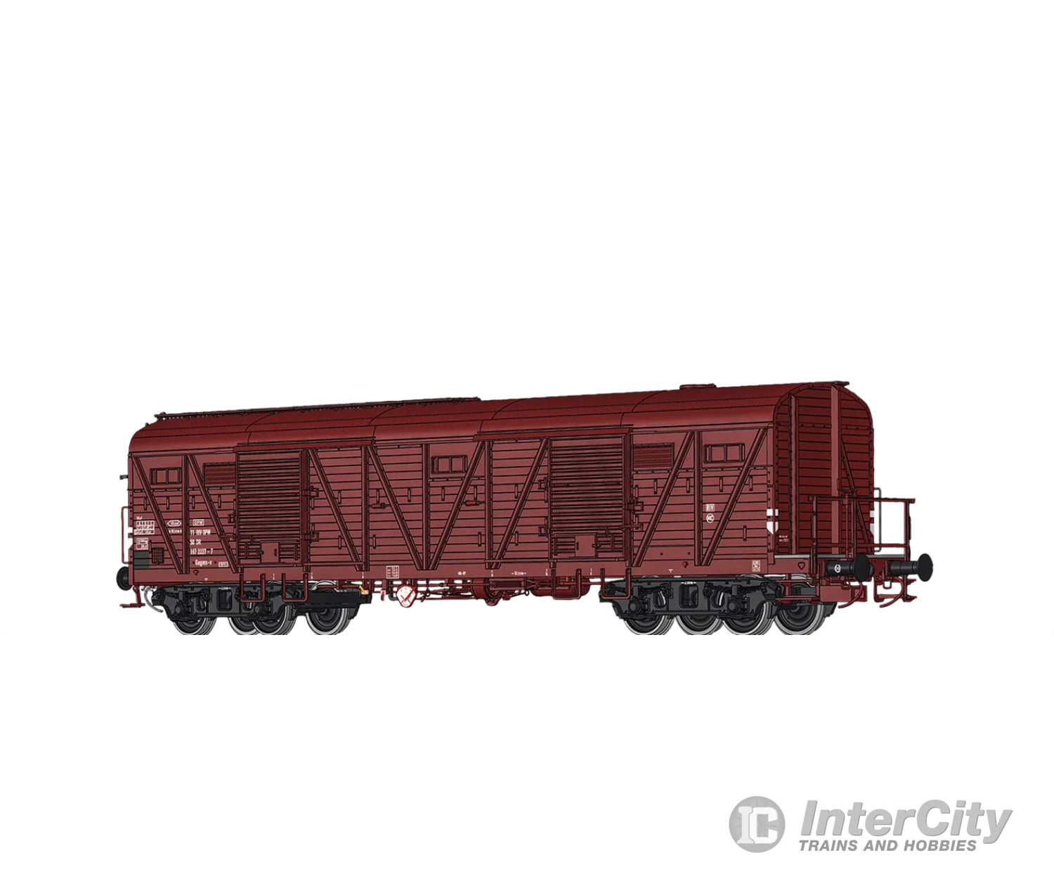 Brawa 51271 Ho Covered Freight Car Gagms-V Dr European Cars