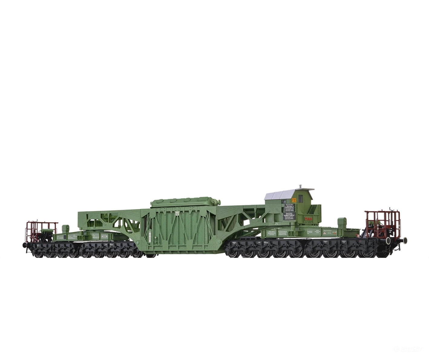Brawa 51278 Ho Special Freight Car Uaai672.9 ’Rwe’ Db European Cars