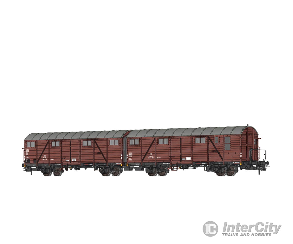 Brawa 51296 Ho Covered Freight Car Hbqrs-52 Db European Cars