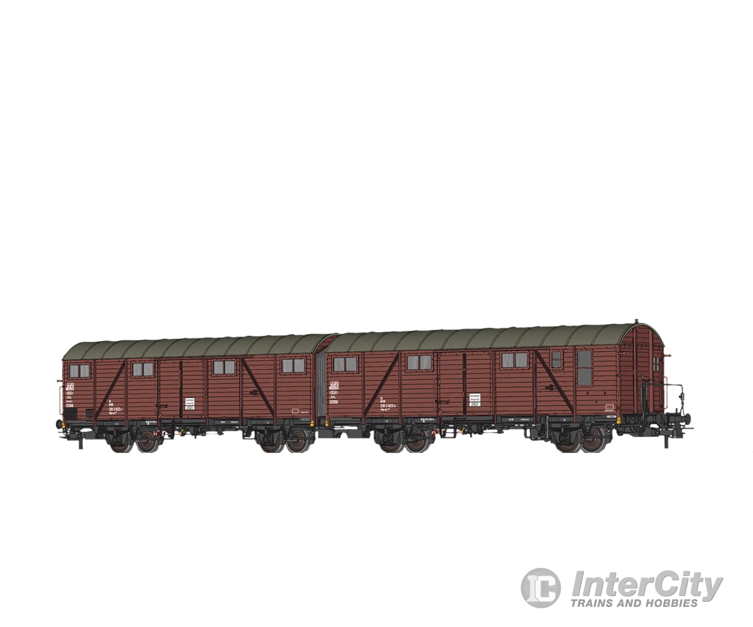 Brawa 51298 Ho Covered Freight Car Gllmehs52 Db European Cars