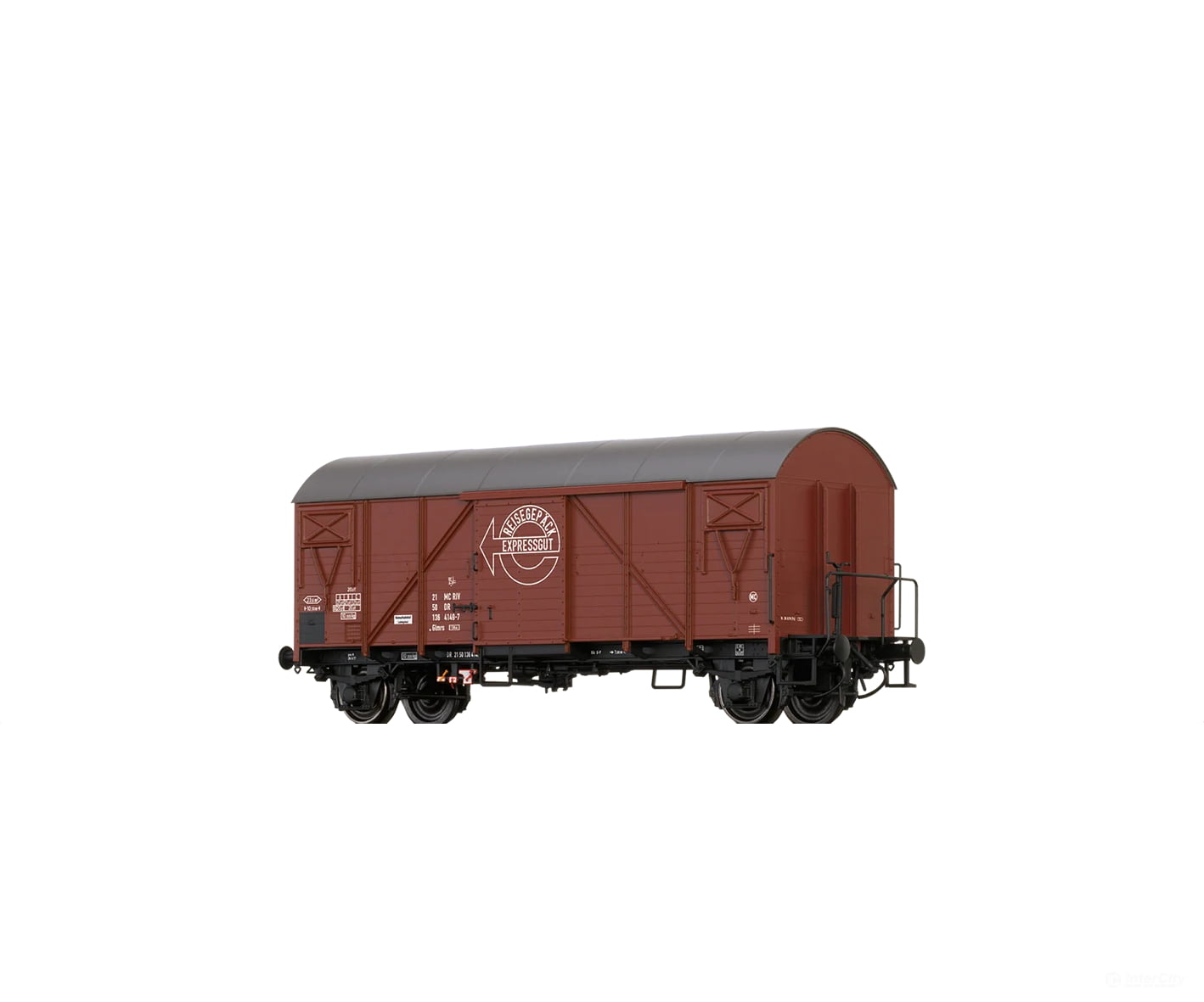 Brawa 51302 Ho Covered Freight Car Glmrs[1364] ’Expressgut’ Dr European Cars